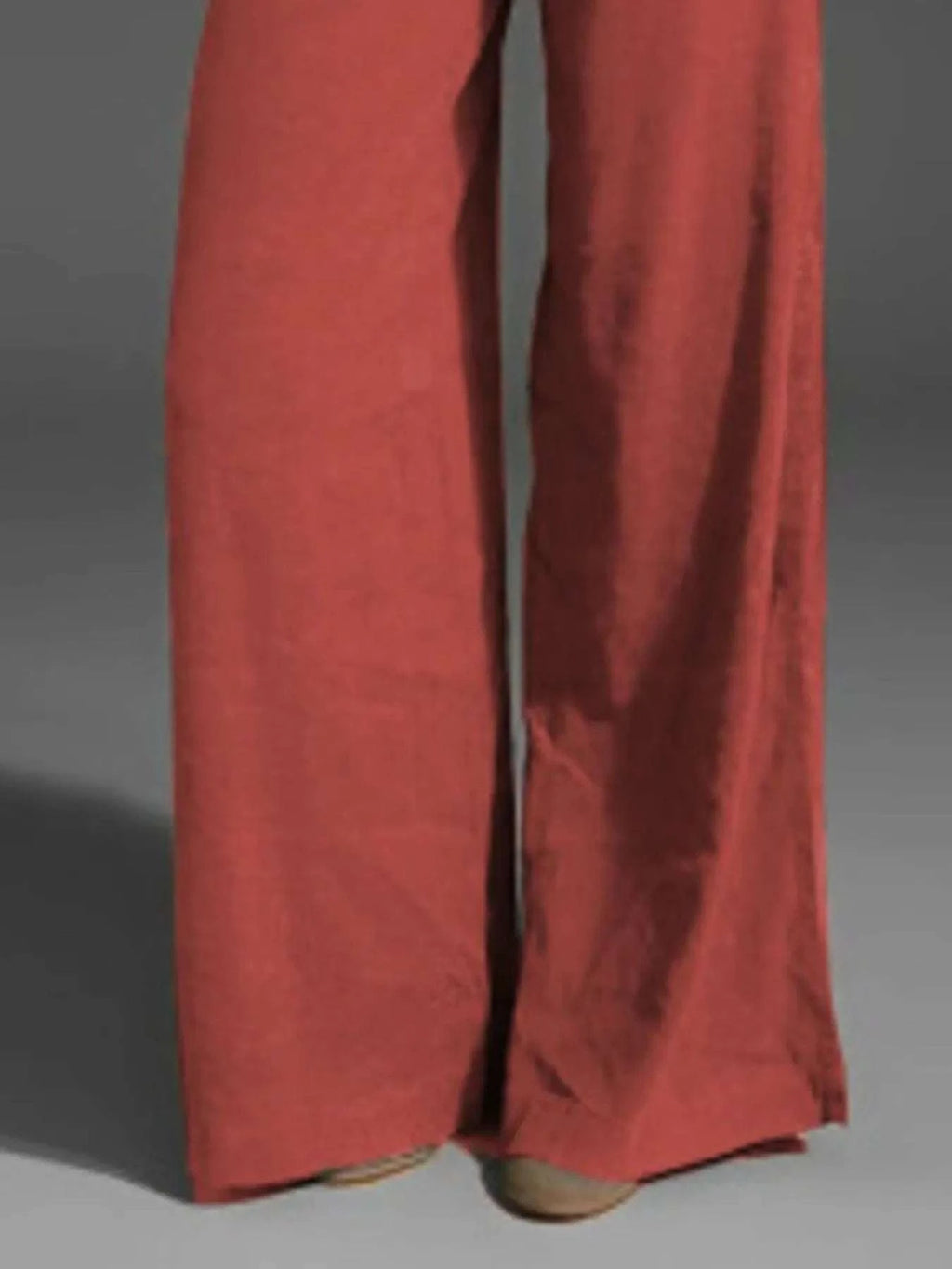 Full Size Plus Size Wide Leg Pants with Pockets.