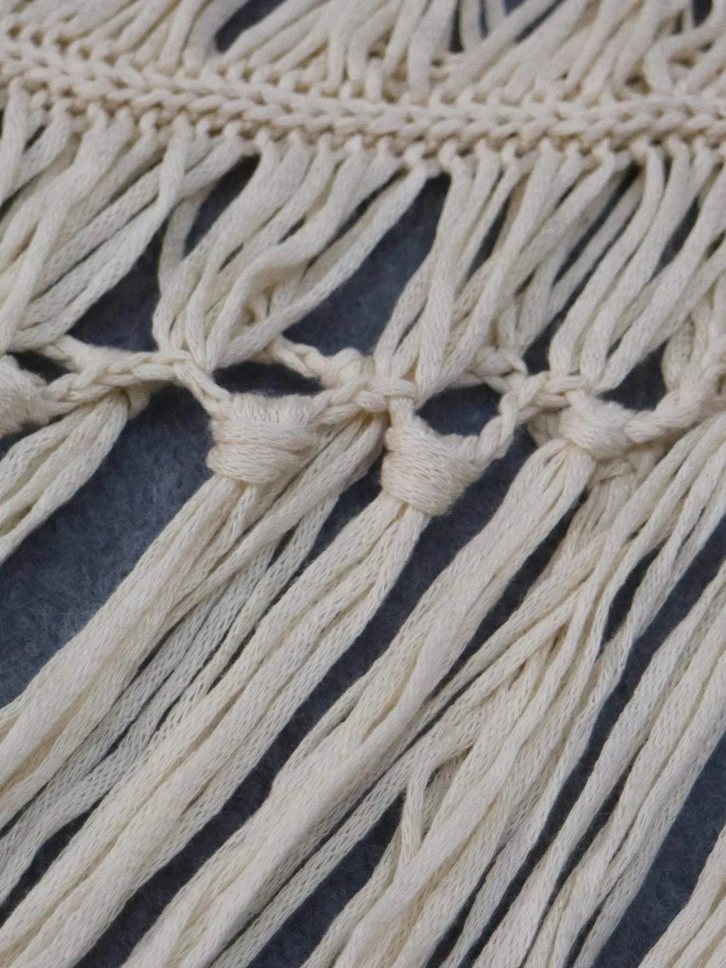 Crochet Beach Cover Up with Fringe for Chic Summer Style -