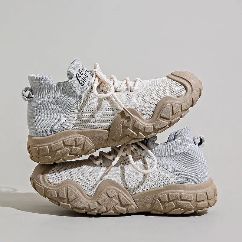 Contrast Mesh Platform Athletic.