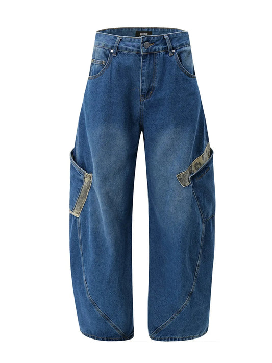 Men's Oversized Cargo Jeans